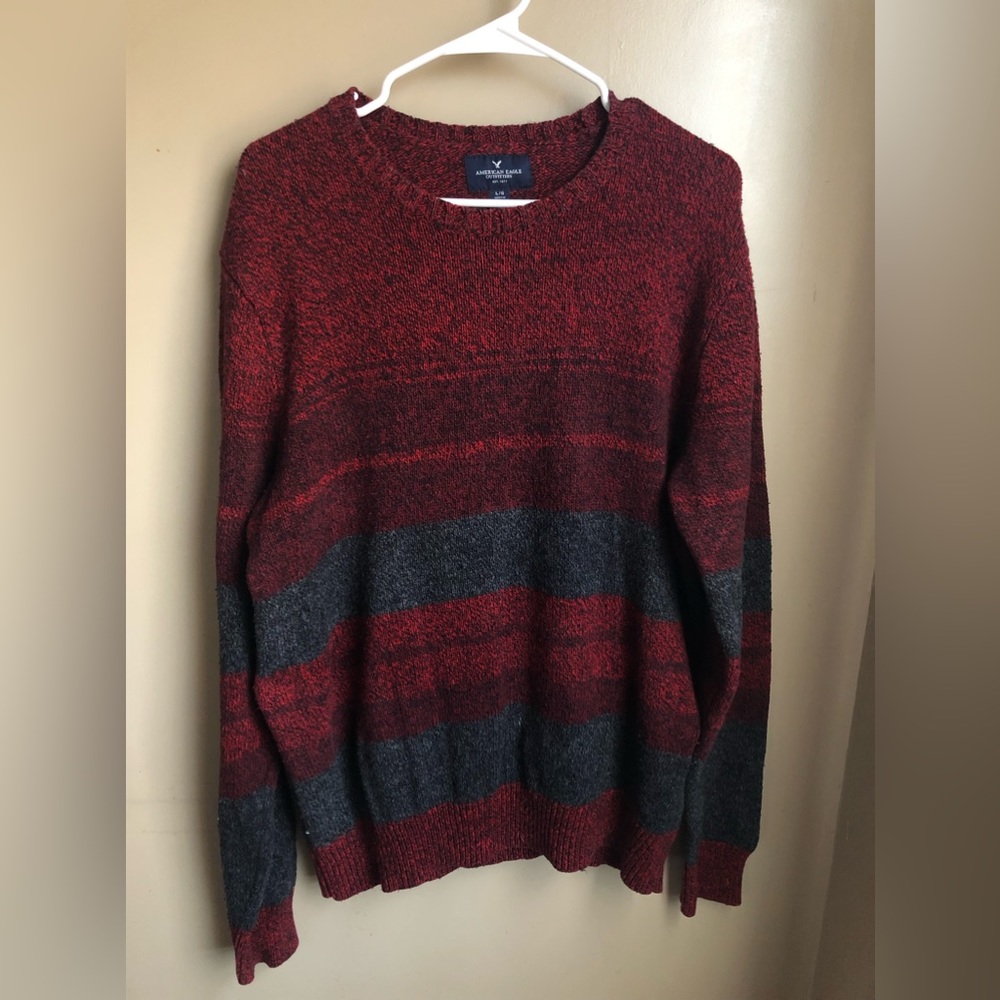 Thick American Eagle Striped Sweater
